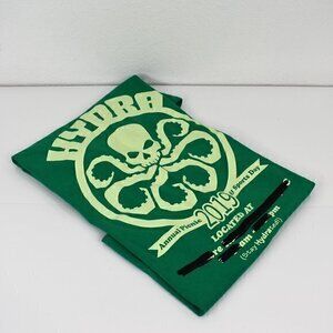 Marvel Hydra Graphic T-Shirt Loot Crate Lootwear Size L Color Green Never Worn‎